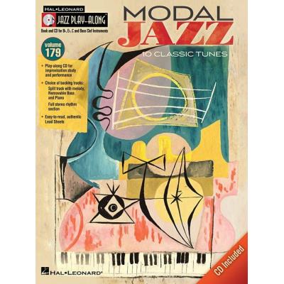 Partitions jazz&blues HAL LEONARD JAZZ PLAY ALONG VOL.179 - MODAL JAZZ + CD Tous instruments
