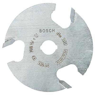 Bosch 2608629389 Fraise Circulaire à Rainurer 8 Mm D1 50,8 Mm Longueur 3 Mm G 8 Mm