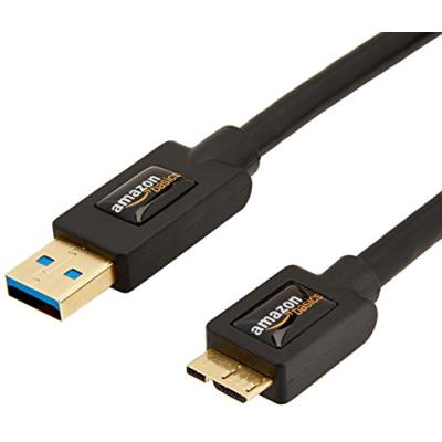 AmazonBasics Câble USB 3.0 mâle A vers micro B 0,9 m