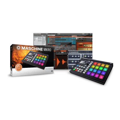 Mix numérique NATIVE INSTRUMENTS MASCHINE MIKRO MK2 BLACK Sans carte son