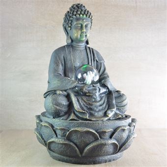 Intérieur Fontaine Bouddha Harmonie Relax Obtenez zen fonction eau pour la  maison | bol