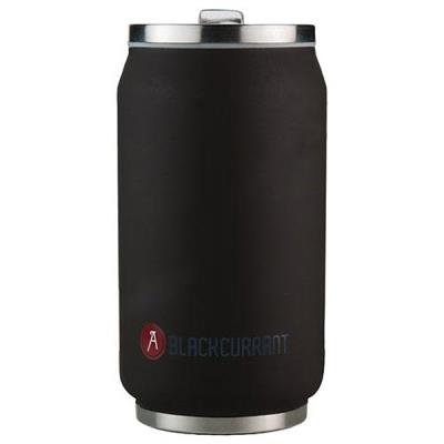 Canette isotherme 33cl noir soft touch A-1822
