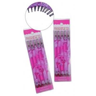 Lot de 5 stylos gouttes double face à 2 boules