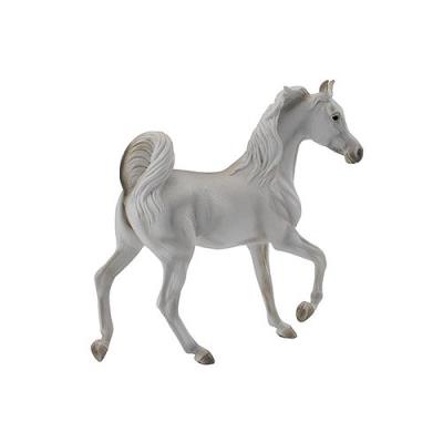 Figurine cheval arabe : jument gris figurines collecta