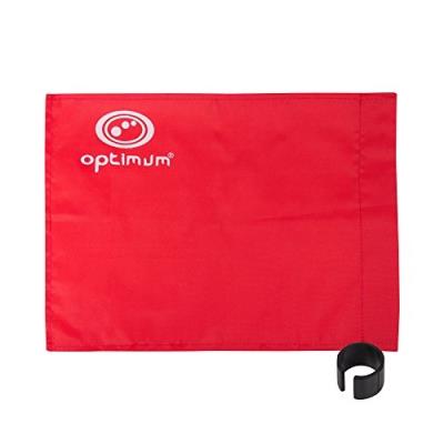 Optimum-drapeau de corner-rouge