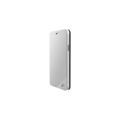 X-Doria Dash Folio One - Flip cover voor mobiele telefoon - wit - voor Samsung Galaxy S6