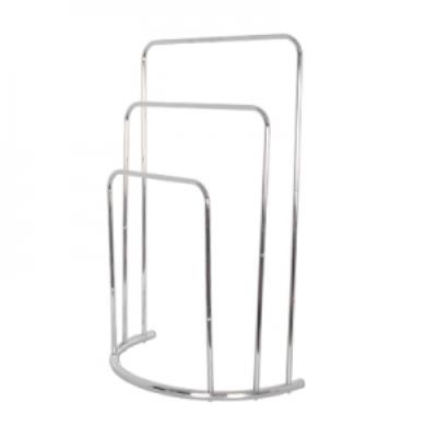 Msv porte serviettes lune chrome