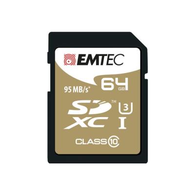 EMTEC Speedin - flashgeheugenkaart - 64 GB - SDXC UHS-I