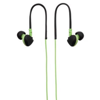Hama-ecouteurs tour d'oreille pour le sport, vert/noir