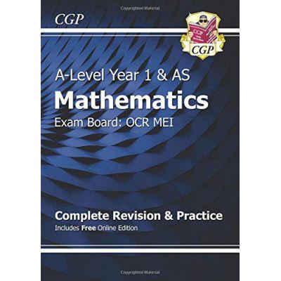 New A-Level Maths for OCR MEI: Year 1 & AS Complete Revision & Practice with Online Edition - [Version Originale]