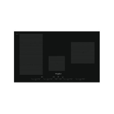 Whirlpool SMC 774 F BT IXL table de cuisson à induction - 77 cm - vitrocéramique - avec cadre biseauté