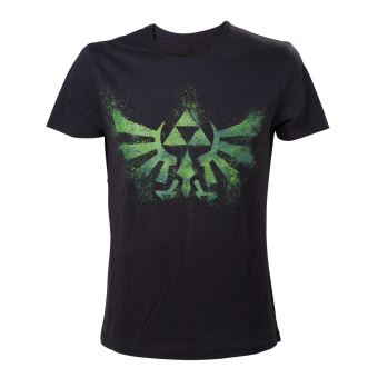 T Shirt Zelda Logo Vert Taille S