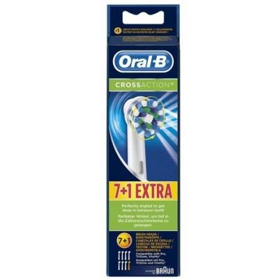 Braun oral-b aufsteckbürsten cross aktion 7er + 1
