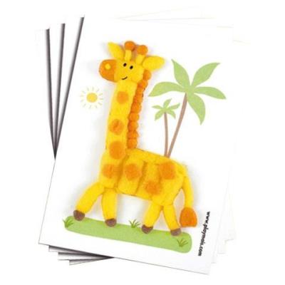 Set de 24 cartes à décorer