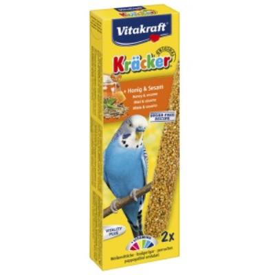 Comparer les prix de Kräcker Miel Sésame Perruches P/2 - Vitakraft