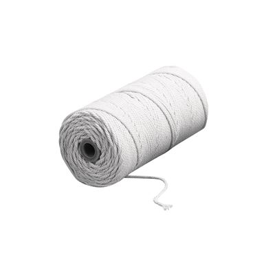 Fil de coton blanc Ø 2,5 mm bobine 260m - rayher