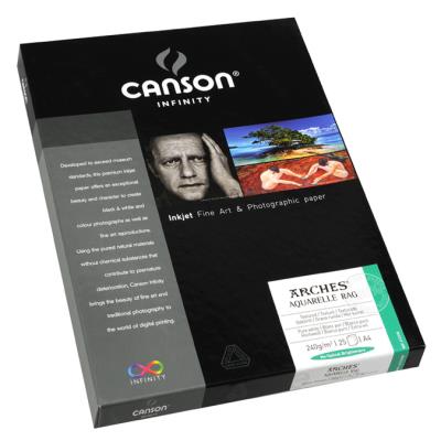 Papier photo mat Aquarelle Rag - 240 g/m² - 25 feuilles