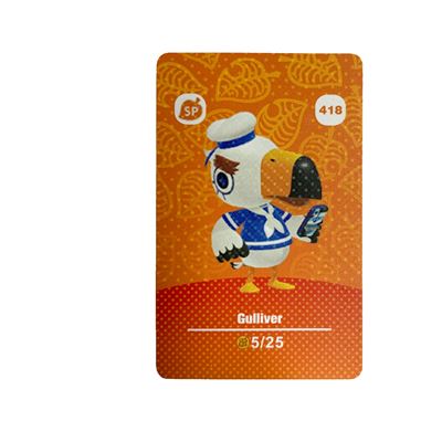 Amiibo Standard Carte pour Animal Crossing Séries 5 HAOBUY pour Nintendo Switch - NO.418 (8.6*5.4cm)