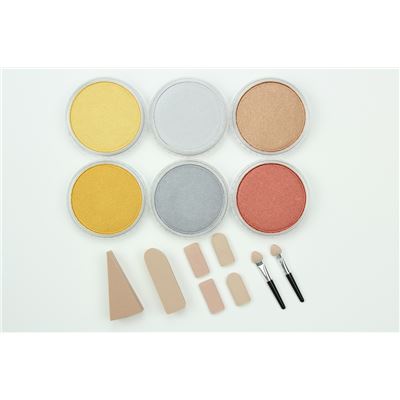 Pastel panpastel set 6 couleurs les métalliques - panpastel