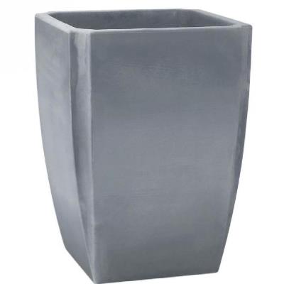 Palmea bac vase carré 65l gris 47x47x65