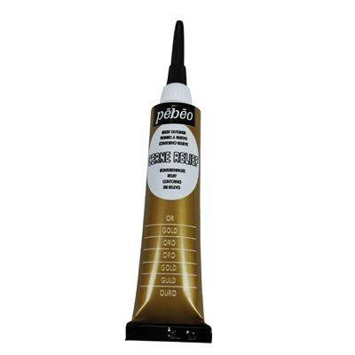 Pebeo - Tube À Canule Cerne Relief 37 Ml Coloris Or