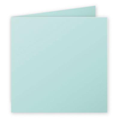 Pollen Carte 210g pliée 135x135 vert jade 210g pqt 25