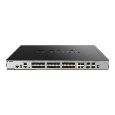 D-Link DGS 3630-28SC - switch - 28 poorten - Beheerd - rack-uitvoering