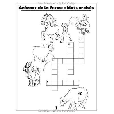 Mon Livre D'activités À Partir De 5 Ans: 🦆Cahier D'éveil Pour Enfants |  Grand Format Coloriages D'animaux Mignons | Jeux Les 7 Différences,  Éducatif