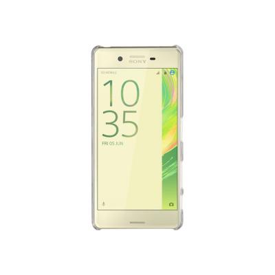 Roxfit Premium Slim Shell - Achterzijde behuizing voor mobiele telefoon - zwart, transparant - voor Sony XPERIA X