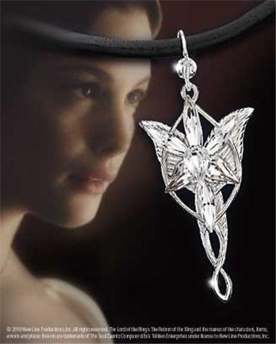Seigneur des Anneaux - Arwen - Collier mini Etoile du Soir