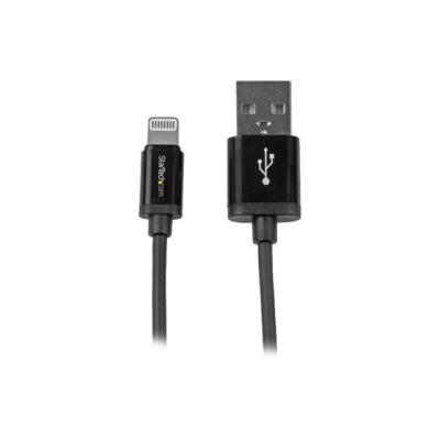 StarTech.com Câble Apple Lightning vers USB de 1 m - Cordon de charge / synchronisation pour iPhone, iPod, iPad - M/M - Noir - câble Lightning - Lightning / USB - 1 m