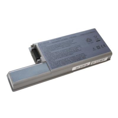Batterie LI-ION 6600mAh 11.1V gris compatible pour DELL remplace 312-0393, 312-0394, 312-0401, 312-0402, 451-10308, 451-10309, 451-10326, 451-10327