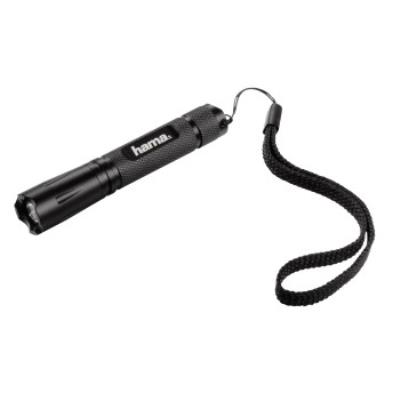 Hama-lampe de poche à led classic, c-96, noire