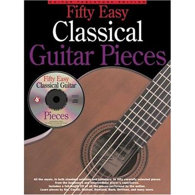 50 EASY CLASSICAL GUITAR +CD