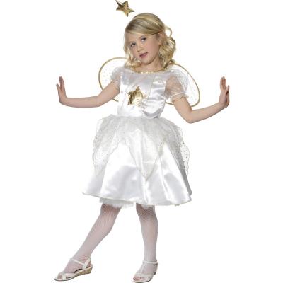 Déguisement ange doré fille Noël 7 à 9 ans