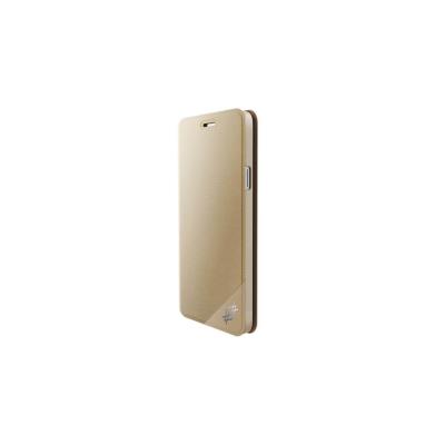 X-Doria Dash Folio One - Flip cover voor mobiele telefoon - goud - voor Samsung Galaxy S6