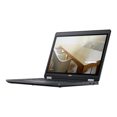 Dell Latitude E5570 - Intel Core i5 - 6300U / Jusqu'À 3 Ghz - Vpro - Win 7 Pro 64 Bits - Hd Graphics 520 - 8 Go Ram - 128 Go SSD - 15.6" 1366 X 768 (Hd) - Wi-Fi 5 - Noir - Clavier : Intl Us - Bts - Avec 1 Year Dell Collect And Return Service