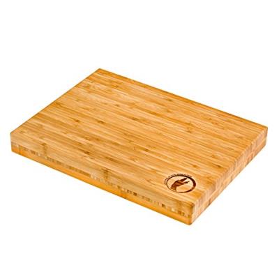 Lurch 10908 attila hildmann planche à découper en bambou, végétalien chop mate 40 x 30 x 4,5 cm
