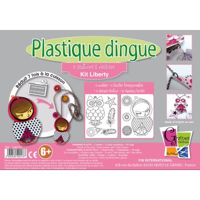 Kit Plastique Dingue - Bijoux - Collier liberty - Plastique dingue