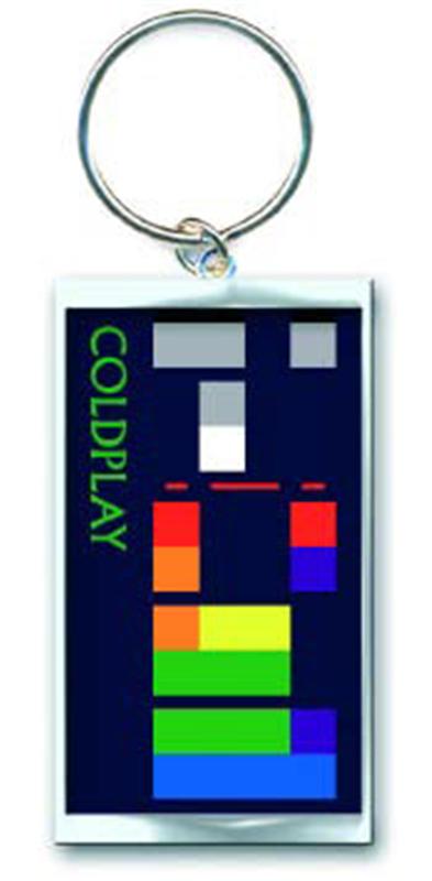 Coldplay porte-clés métal Logo