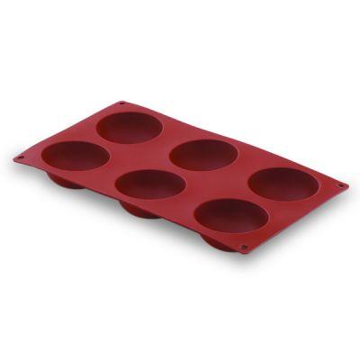 LACOR - Moule 6 demi Sphères Silicone Souple de 7 cm*