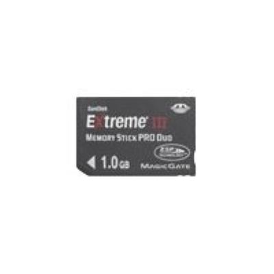 SanDisk Extreme III - carte mémoire flash - 1 Go - MS PRO DUO