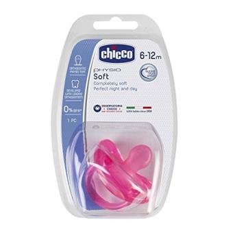 Mois Neuf Chicco Physio Soft tétine rose 12