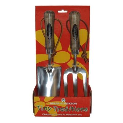 Spear & Jackson Traditional Truelle Et Mini Fourche Pour Enfants