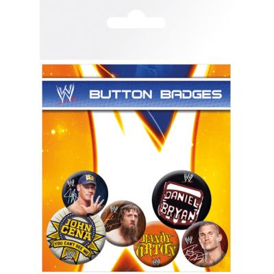 Set de Badges WWE Superstars