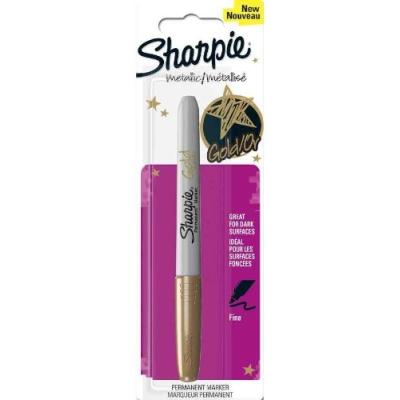 Sharpie Marqueur Permanent Métallisé Or 1849111
