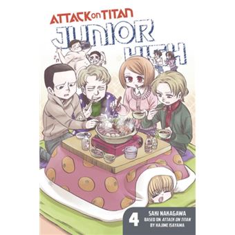 Attack On Titan Junior High 4 Paperback Hajime Isayama Saki Nakagawa Broche Hajime Isayama Saki Nakagawa Achat Livre Fnac