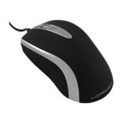 LC Power M709BS - muis - USB - zwart, zilver