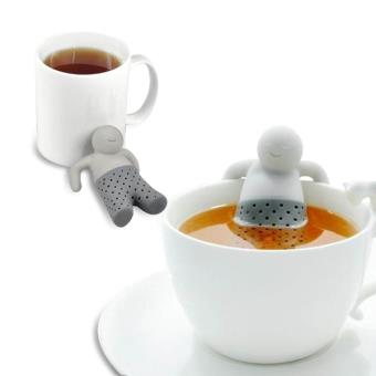 Infuseur de thé forme de bonhomme relax - Ustensile de cuisine