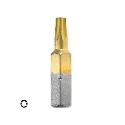 Lot De 3 Embouts De Vissage Max Grip Torx T8 Queue 6 Pans Mâle 1/4' Longueur 25Mm Bosch 2607001687